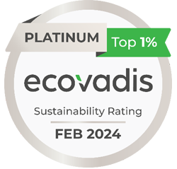 plattinum ecovadis award 2024